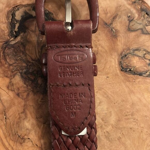 Vintage Talbots Braided Leather Belt - M - Picture 7 of 9